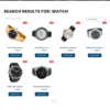 Tienda Online Relojes Kit Plantillas Elementor